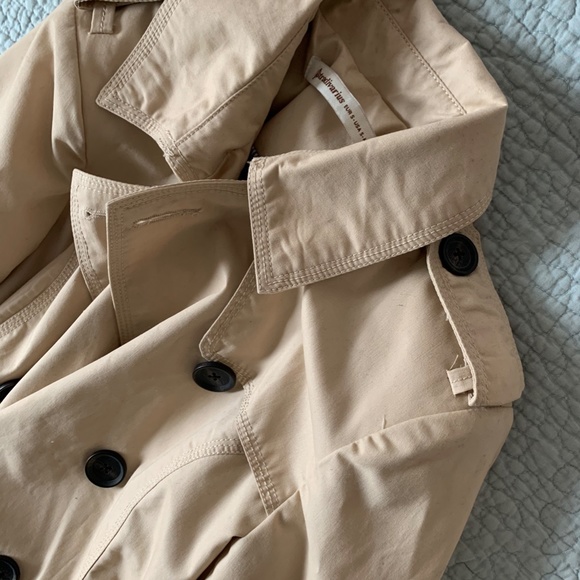 Stradivarius tan trench coat size S - Picture 9 of 14